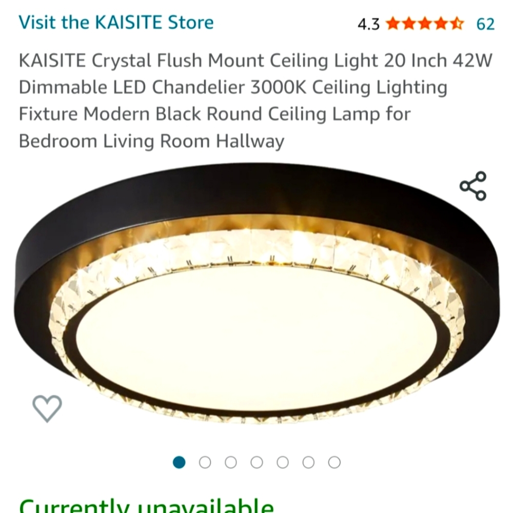 New Crystal Dimmable Led Chandelier
